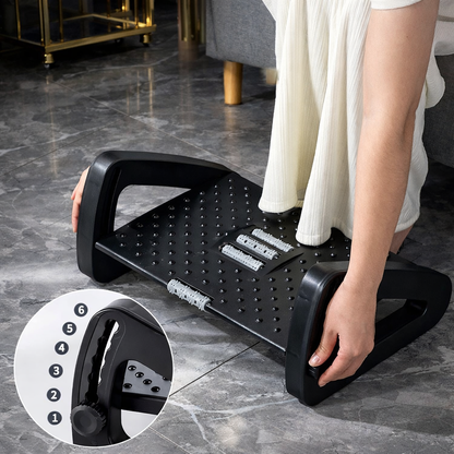 Ergonomic Footrest for Work & Home